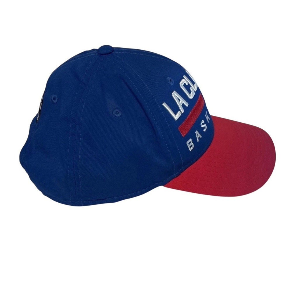 LA Clippers Adidas NBA Snapback Hat Cap Basketball Red Blue Adjustable Trucker - Picture 3 of 9